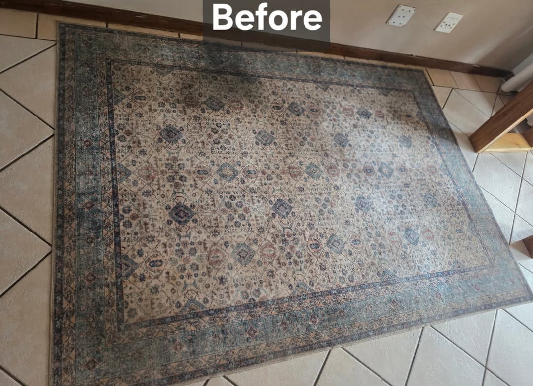 Carpet before cleaning